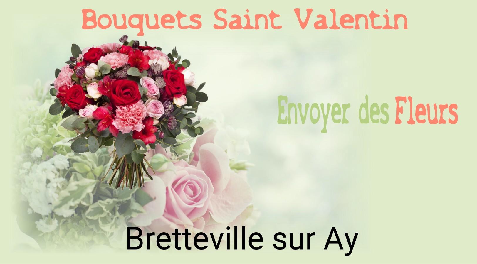 Roses de Saint-Valentin livrées à Bretteville-sur-Ay